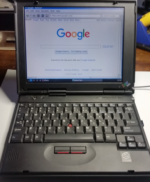 IBM Thinkpad 240 celeron - ノートPC